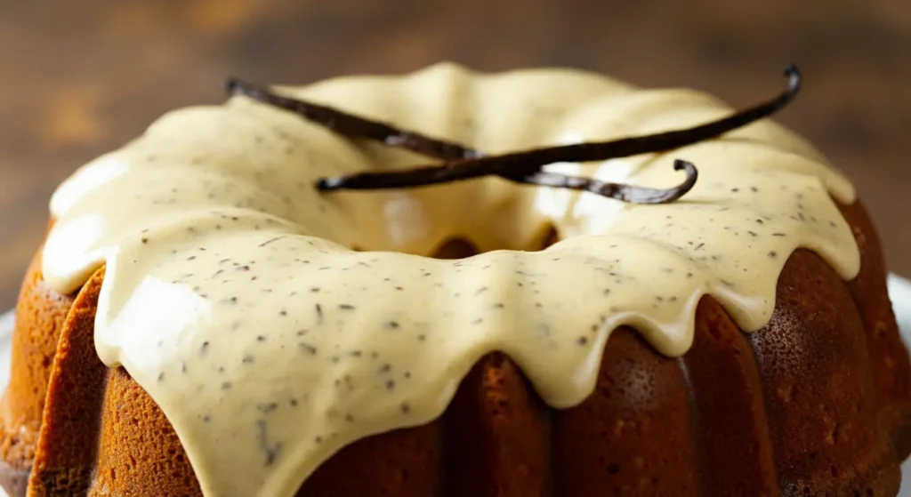 Freshly-Baked-Vanilla-Cake-with-Vanilla-Paste-Glaze