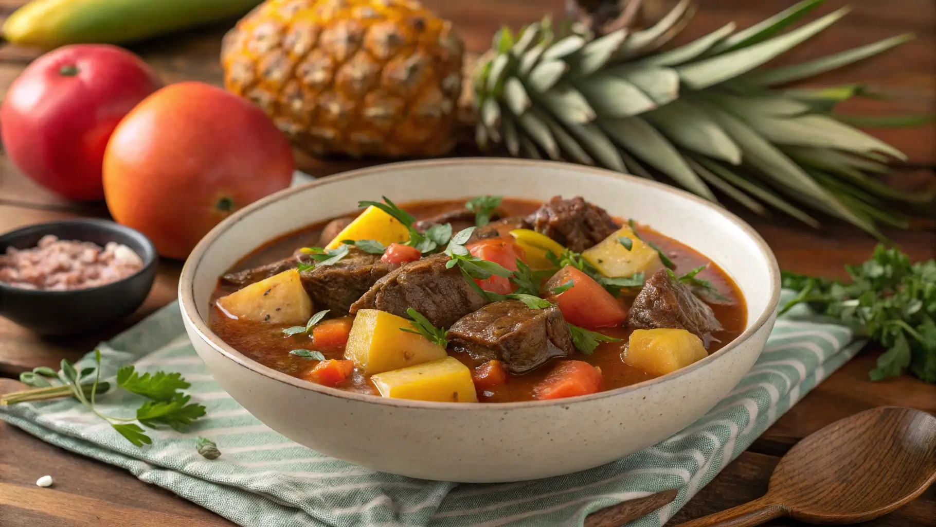 Hawaiian Beef Stew Recipe Tender & Flavorful Stew Made Easy
