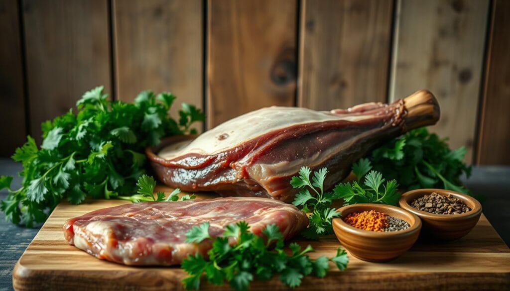 Authentic Cuban Rabo Encendido ingredients