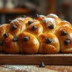 Braided Chocolate Chip Brioche Recipe