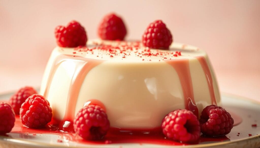 Italian dessert panna cotta Italian dessert panna cotta