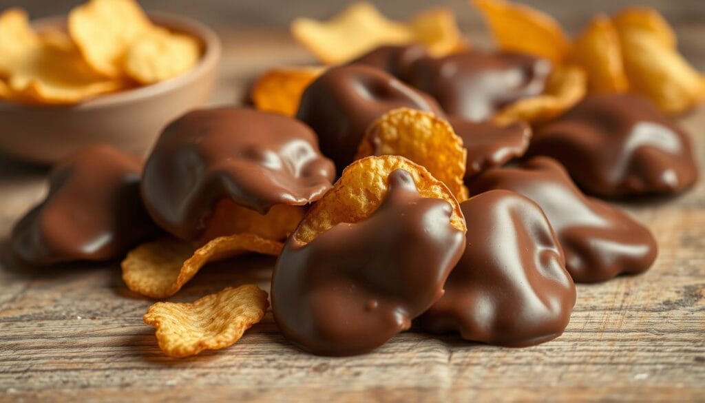 Milk Chocolate Covered Chips Milk Chocolate Covered Chips