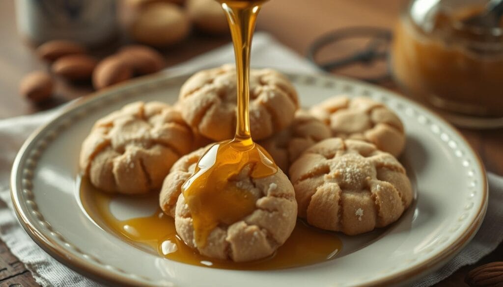 Ricciarelli with Honey
