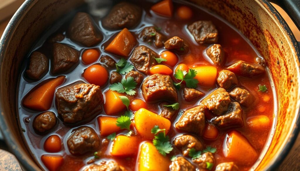 Spicy beef stew
