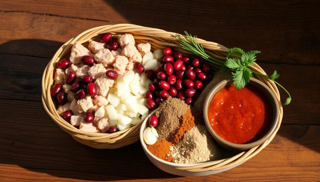 Turkey chili with cranberries ingredients Turkey chili with cranberries ingredients