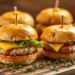 delicious turkey sliders