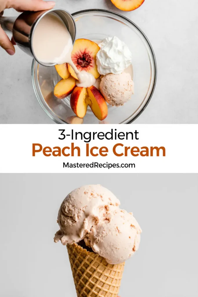 3-Ingredient-No-Churn-Peach-Ice-Cream-Recipe