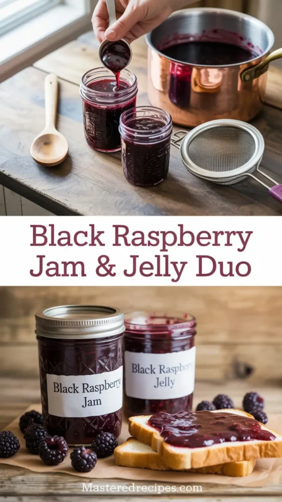 Black-Raspberry-Jam-Jelly-–-Easy-DIY-Preserves