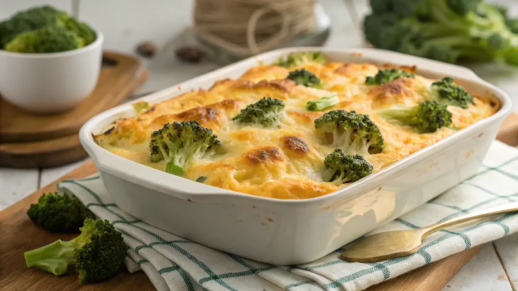 Broccoli-Cheddar-Casserole