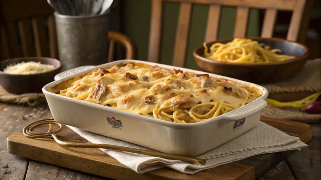 Cheesy-Chicken-Spaghetti