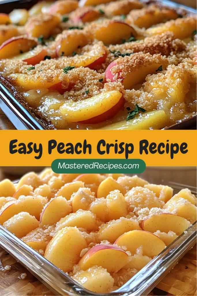 Easy-Peach-Crisp-Recipe-A-Delicious-Summer-Dessert