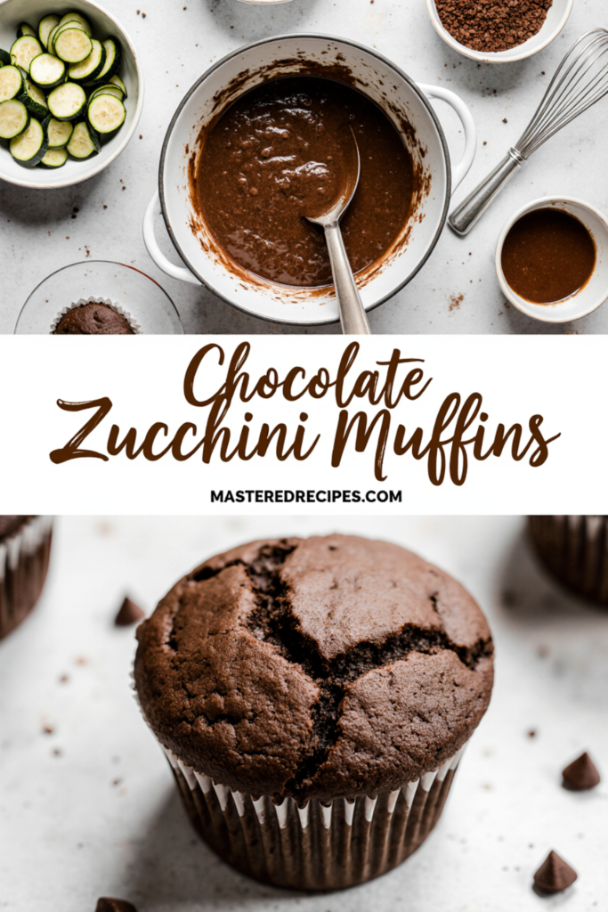 Moist-Chocolate-Zucchini-Muffins-–-Guilt-Free-Indulgence