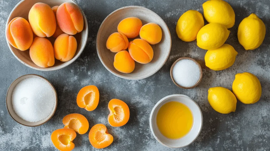 apricot-jam-ingredients