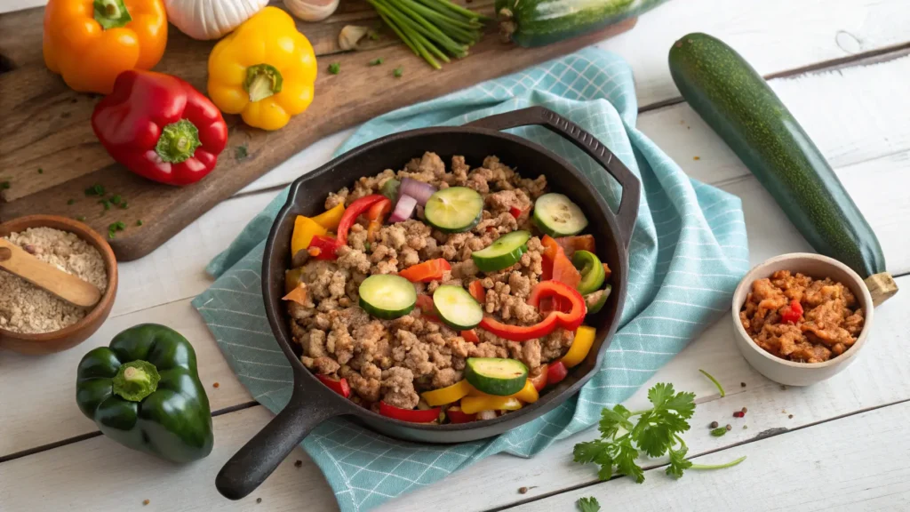 turkey-skillet-ingredients