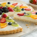 Quick 20-Minute Fruit Pizza Sliced