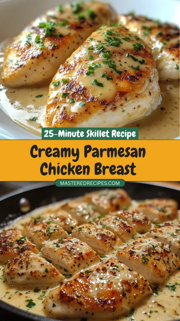 Creamy-Parmesan-Chicken-Breast-25-Minute-Skillet-Recipe