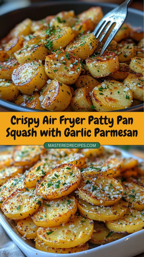 Crispy-Air-Fryer-Patty-Pan-Squash-with-Garlic-Parmesan