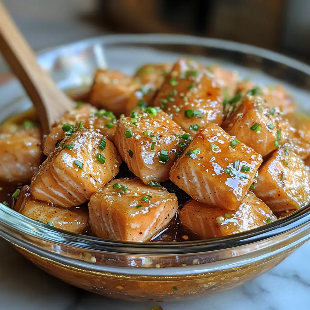 Crispy-Honey-Garlic-Salmon-Bites-Recipe