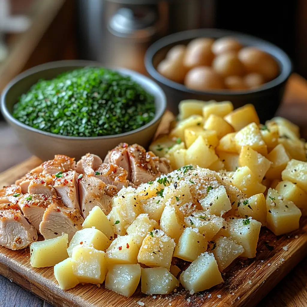 Dump-Go-Garlic-Parmesan-Chicken-Crockpot-Recipe-Preparation