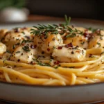 Easy-Crockpot-Chicken-Spaghetti