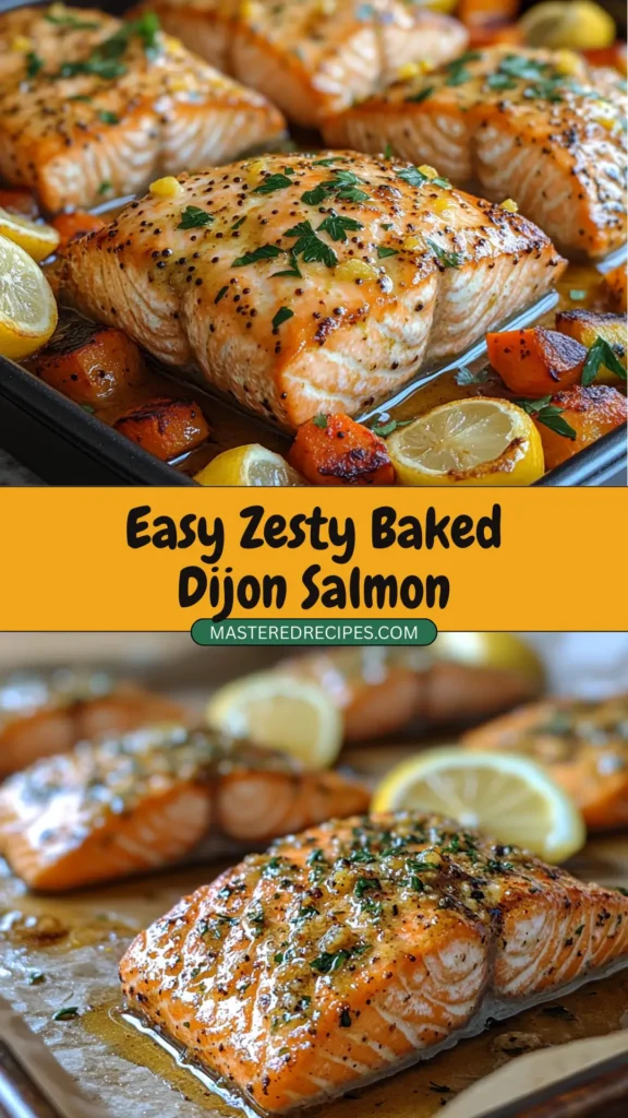 Easy-Zesty-Baked-Dijon-Salmon-–-Flavorful-Quick