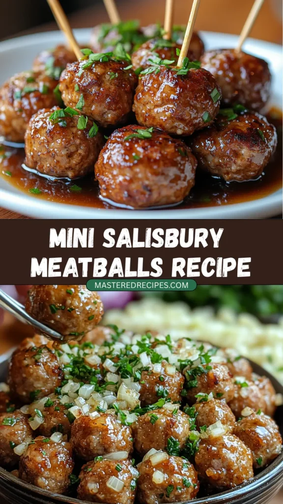 Mini-Salisbury-Meatballs-Recipe