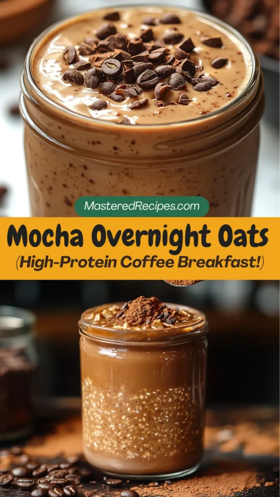 Mocha-Overnight-Oats-High-Protein-Coffee-Breakfast