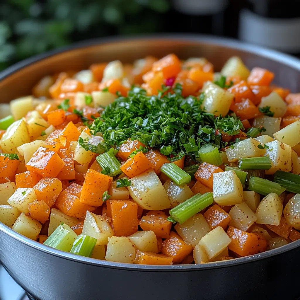 One-Pot-Creamy-Vegetable-Soup-Preparation