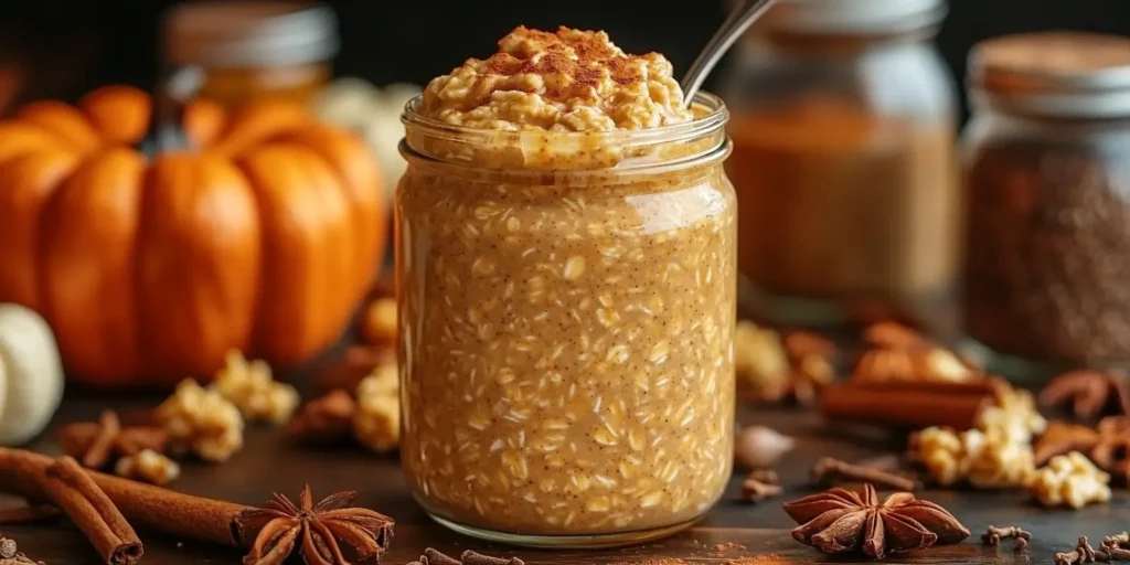 Pumpkin-pie-overnight-oats-Recipe