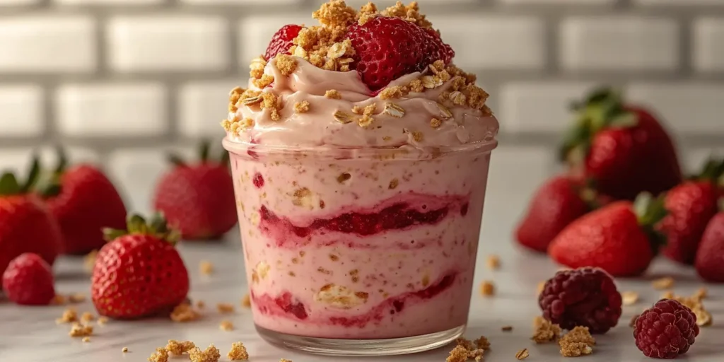 Strawberry-Cheesecake-Overnight-Oats-Recipe