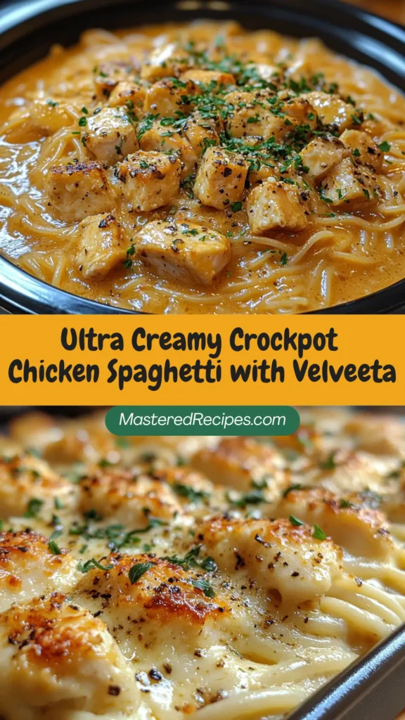 Ultra-Creamy-Crockpot-Chicken-Spaghetti-with-Velveeta
