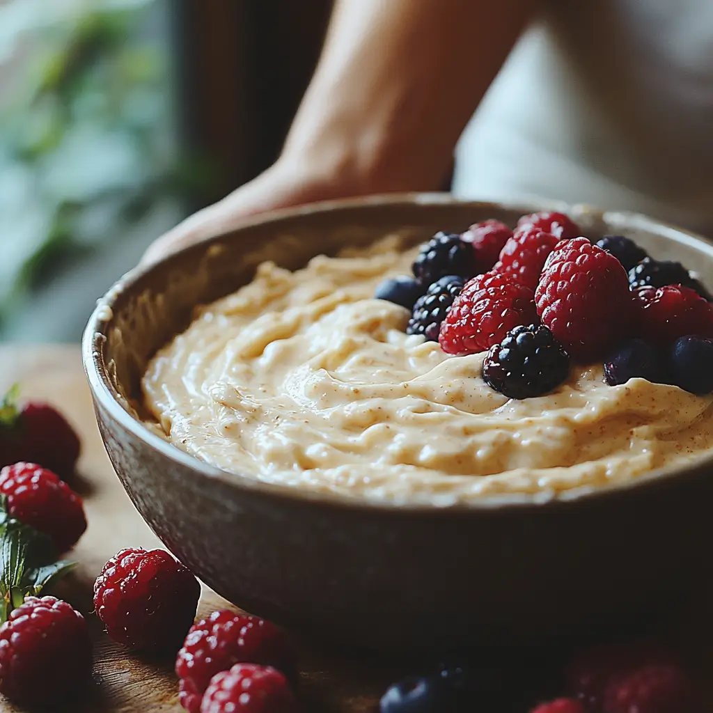 Vegan-Oat-Cake-with-Berries-Recipe