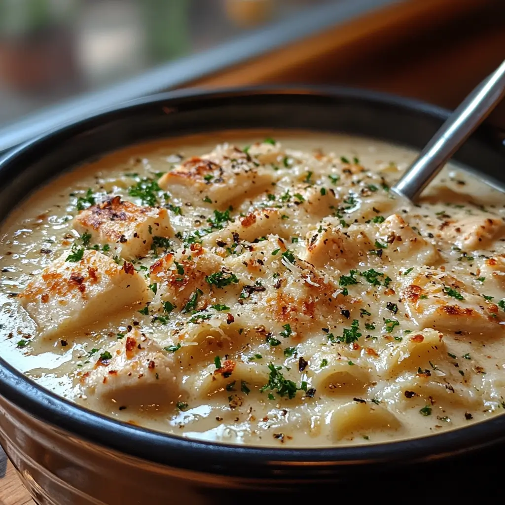 Alfredo-Lasagna-Soup-Recipe-Preparation