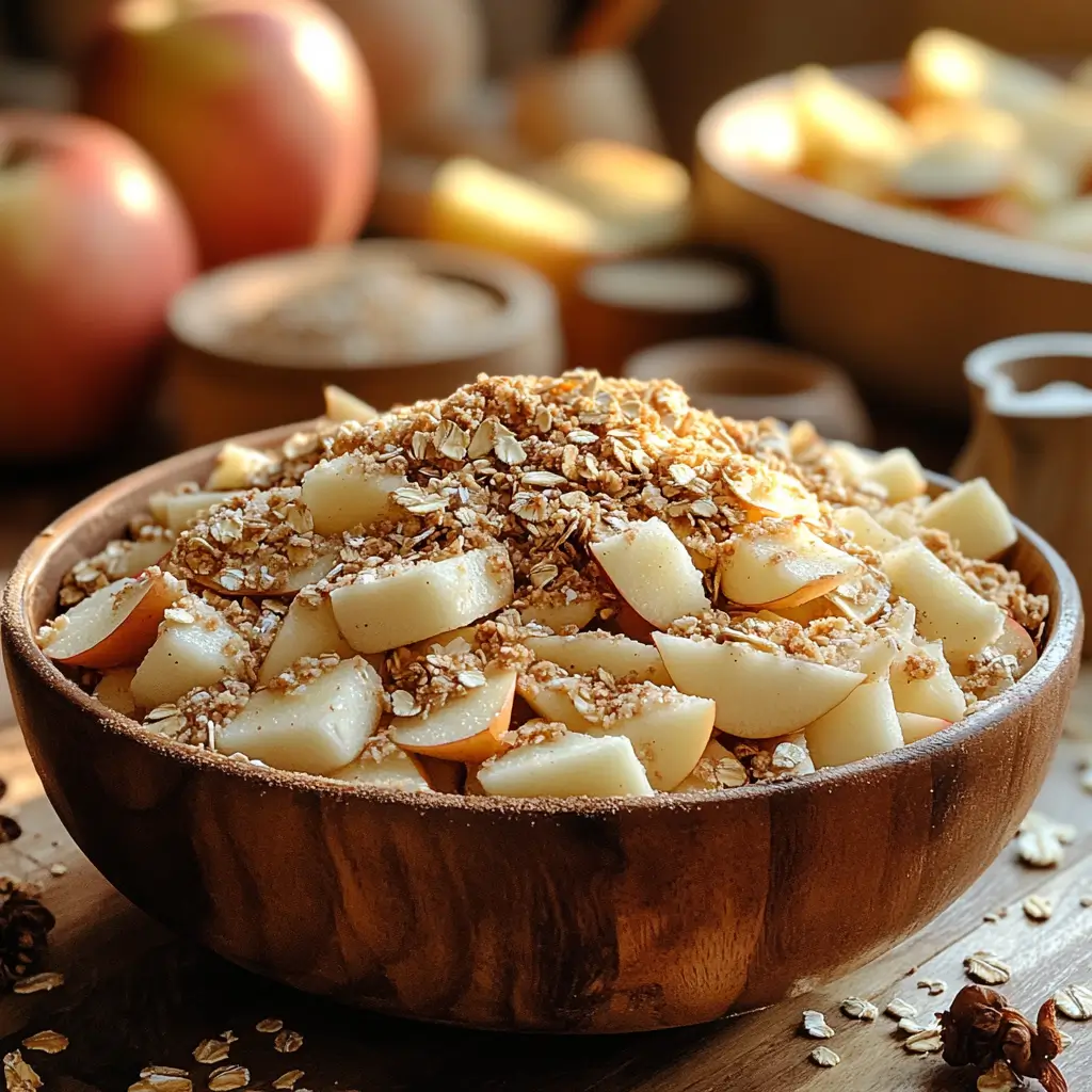 Apple-Crisp-Recipe-with-Quick-Oats-Preparation
