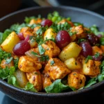 Chicken-Curry-Salad-with-Grapes-Apples-Final-Dish