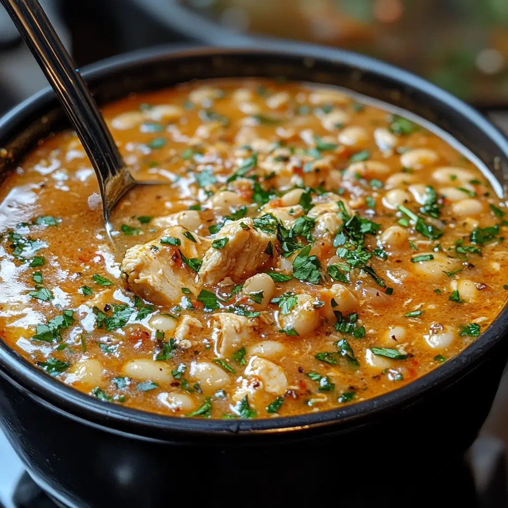 Creamy-White-Chicken-Chili-with-a-Spicy-Kick-Preparation