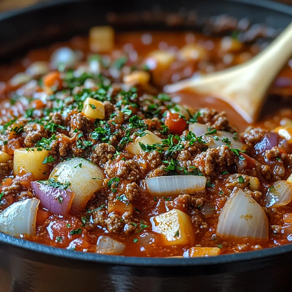 Easy-One-Pot-Lasagna-Soup-Recipe-Preparation
