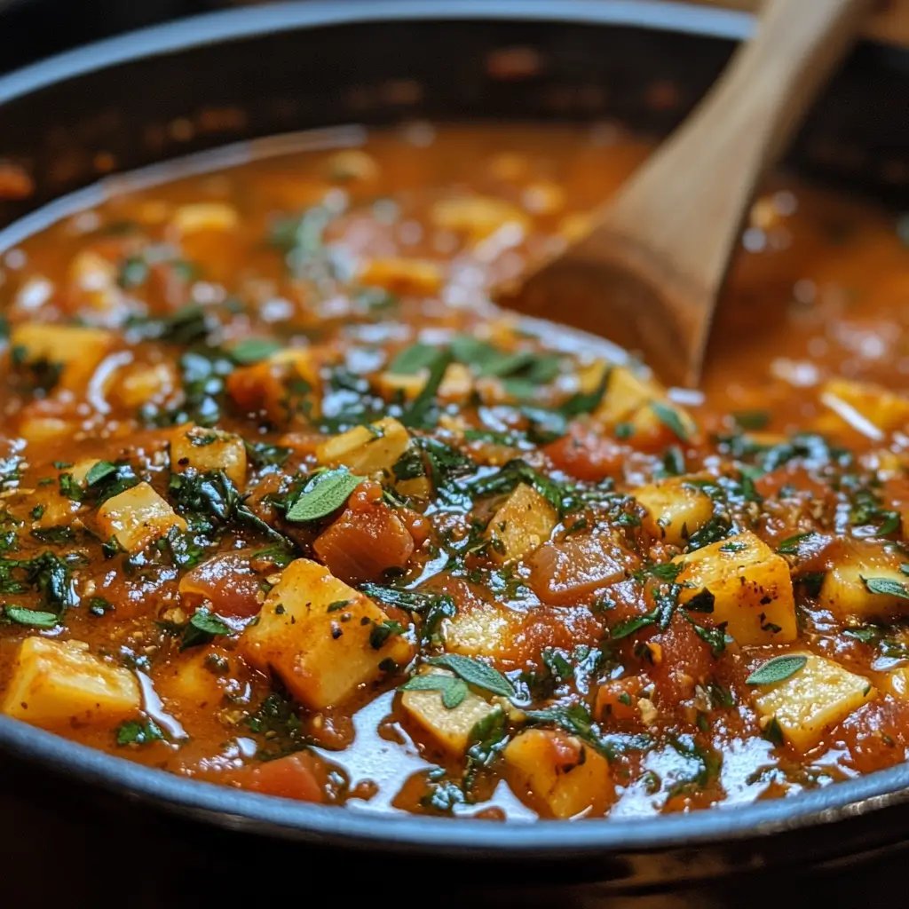 Fall-Harvest-Lasagna-Soup-with-Pumpkin-Sage-Preparation
