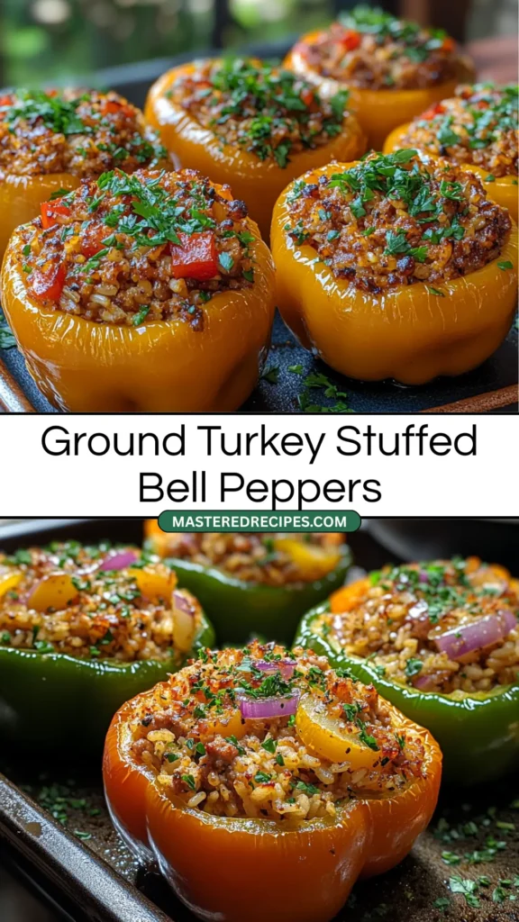 Ground-Turkey-Stuffed-Bell-Peppers