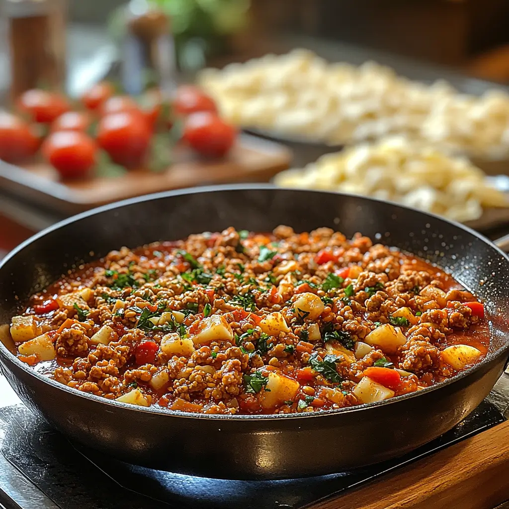 High-Protein-Lasagna-Soup-Recipe-with-Ground-Turkey-Preparation