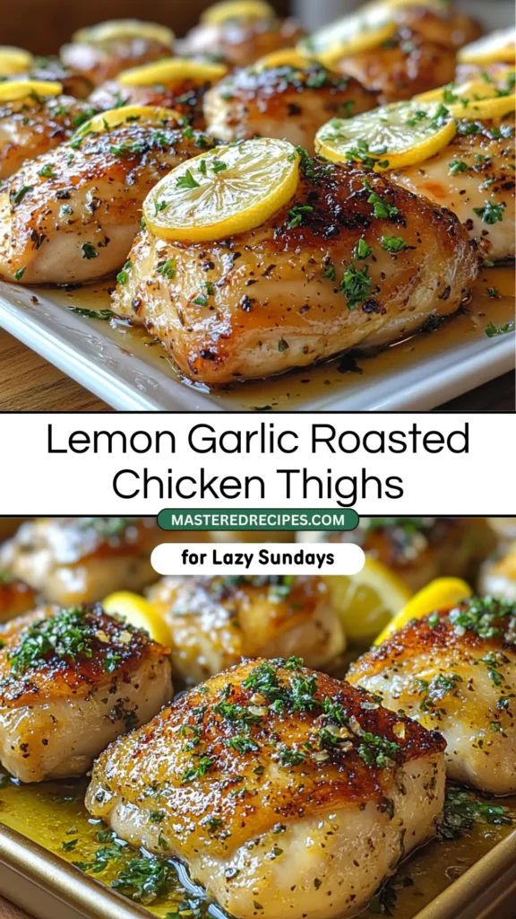 Lemon-Garlic-Roasted-Chicken-Thighs