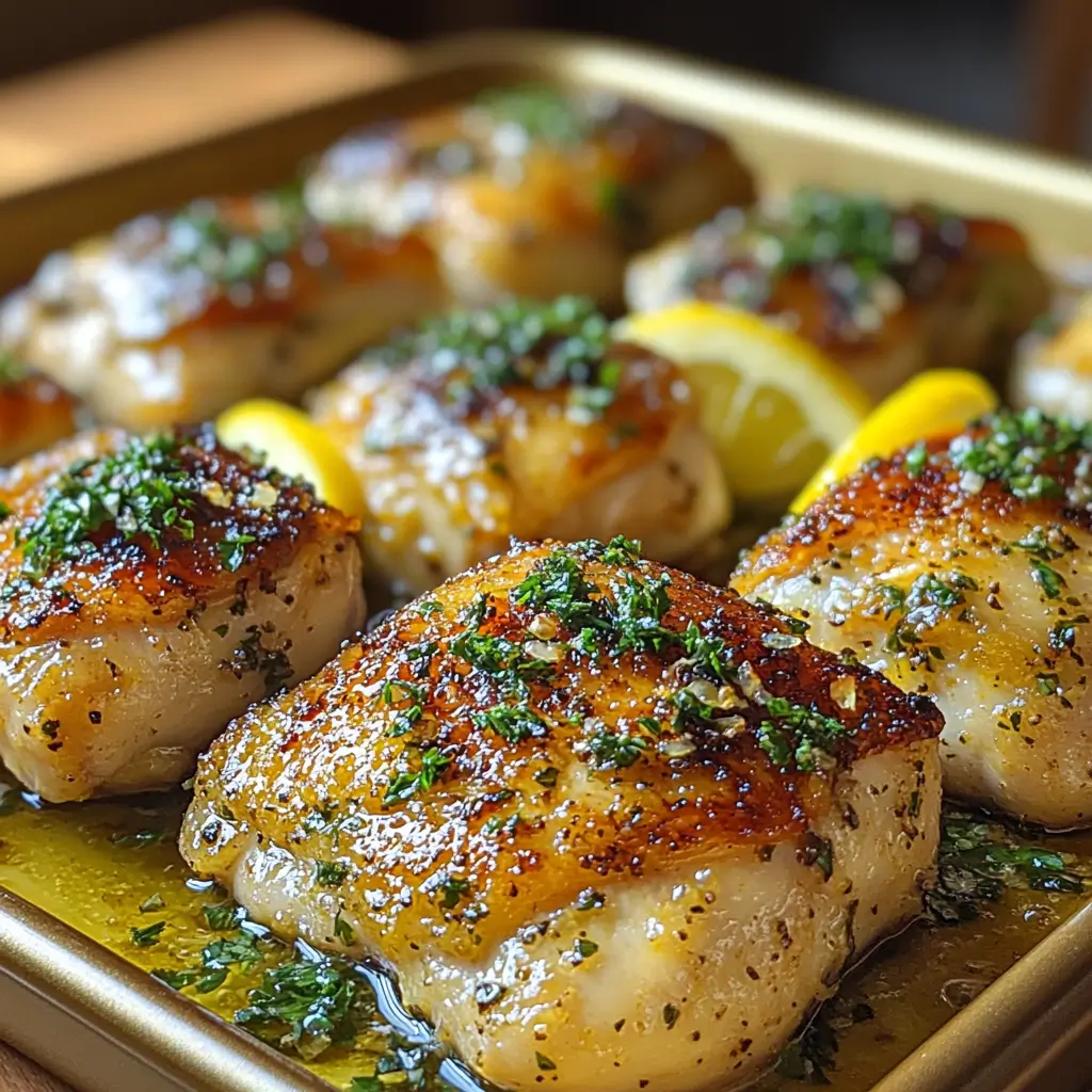 Lemon-Garlic-Roasted-Chicken-Thighs-Preparation