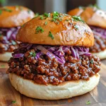 Sloppy-Maple-BBQ-Turkey-Joes-Final-Dish