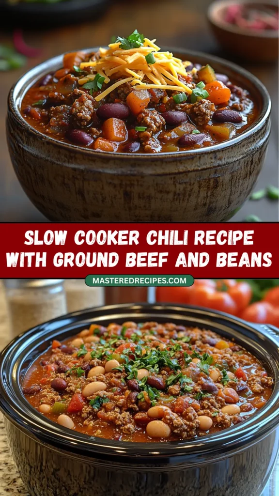 Slow-Cooker-Chili-Recipe-with-Ground-Beef-and-Beans