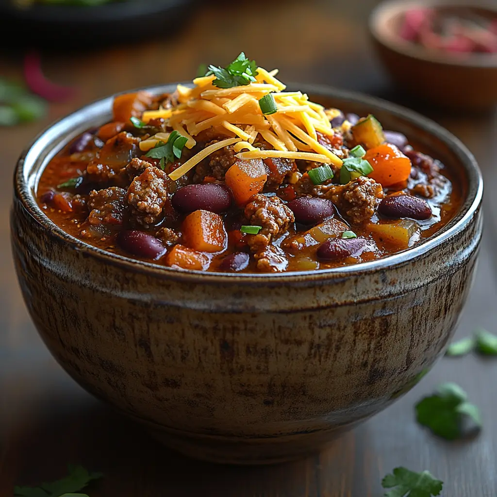 Slow-Cooker-Chili-Recipe-with-Ground-Beef-and-Beans-Final-Dish