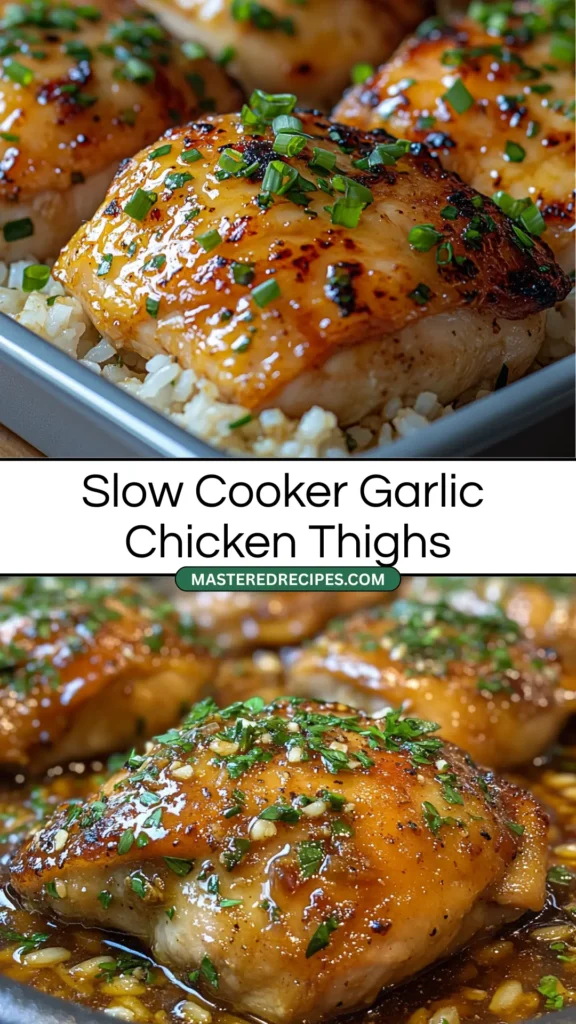 Slow-Cooker-Garlic-Chicken-Thighs