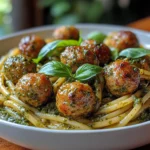 Turkey-Meatball-Pesto-Pasta-Final-Dish
