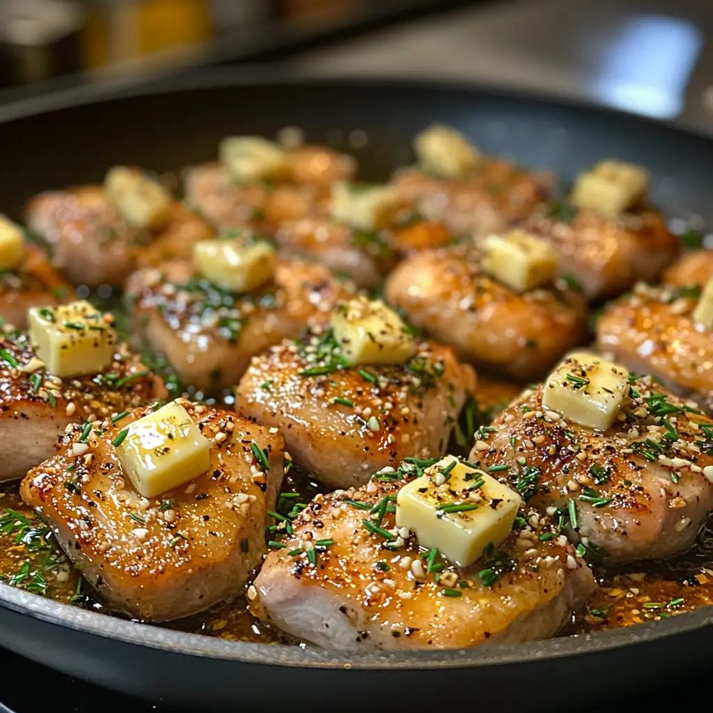 Ultra-Juicy-Garlic-Butter-Chicken-Thighs-Preparation