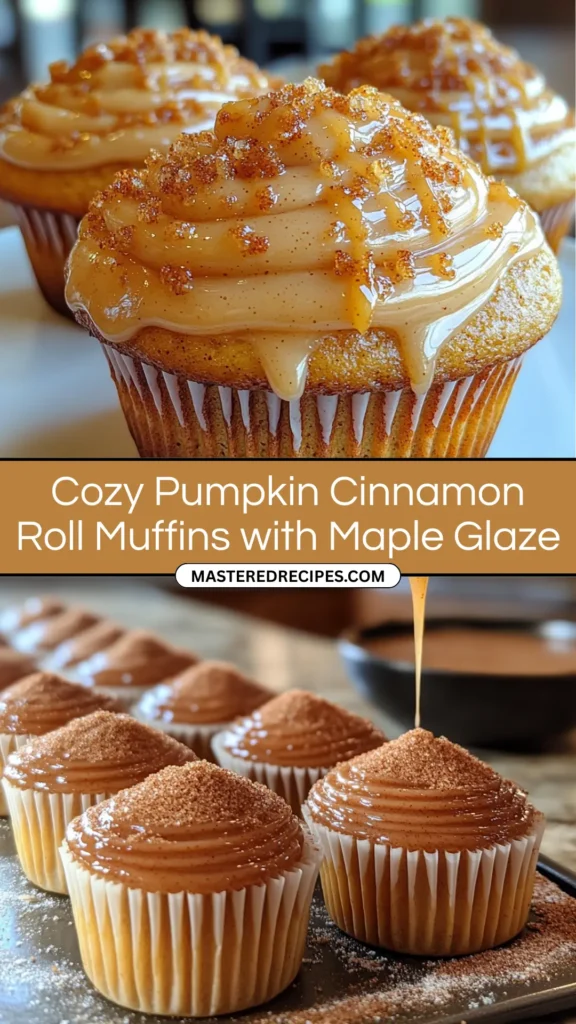 Cozy-Pumpkin-Cinnamon-Roll-Muffins-with-Maple-Glaze