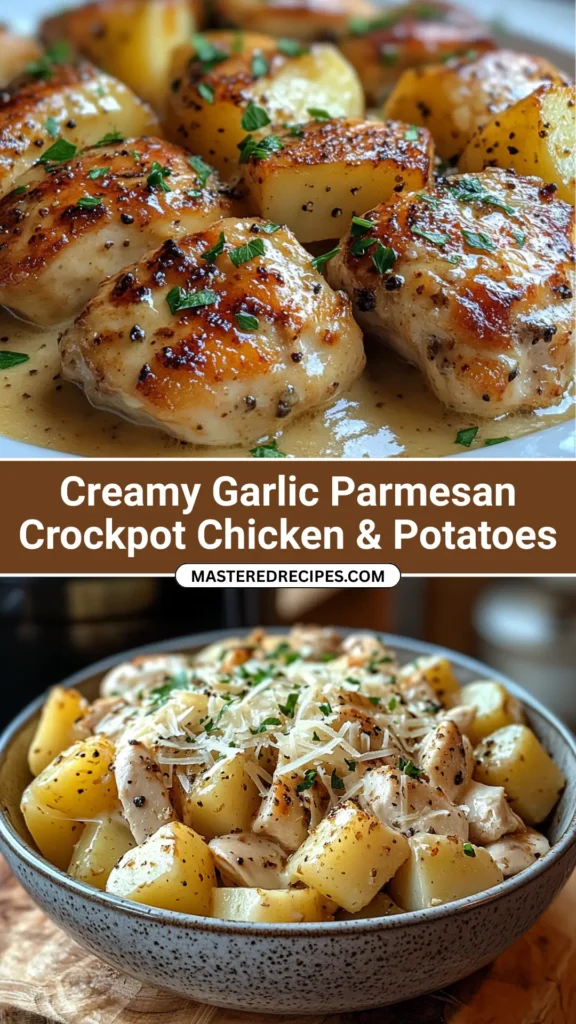 Creamy-Garlic-Parmesan-Crockpot-Chicken-Potatoes